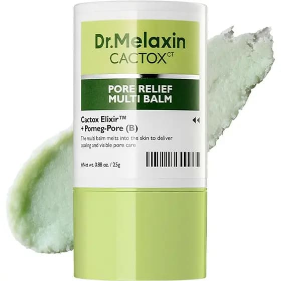 Dr.Melaxin Cactox Pore Relief Multi Balm Stick: Refrescante e Redutor de Inchaço, Reduz a Inchaço da Pele e os Poros Dil