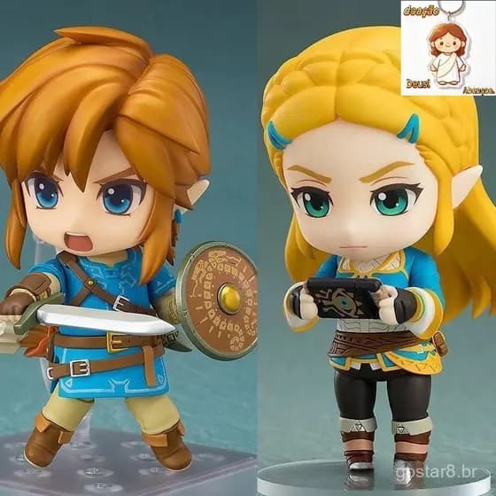 Nendoroid The Legend Of Zelda 553 # Link 733 Boneca Modelo Figura De Ação EHU1