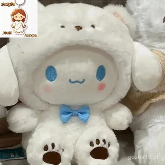 Olá Kitty Kuromi Cinnamoroll Boneca De Pelúcia