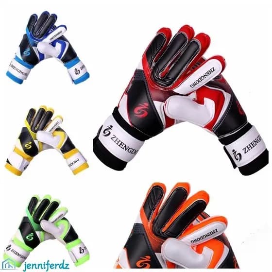 Luvas De Futebol JENNIFERDZ, Luvas de goleiro excelentes resistentes ao desgaste, Luvas de treinamento antiderrapante an