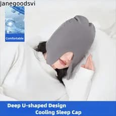 Boné De Dormir JANEGOODSVI , Pulôver De Algodão À Prova De Vento Para Com Bloqueio De Luz E Design Noite