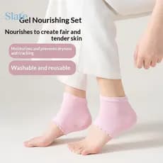 Slate 1 Par Elástico Hidratante Gel Cotovelo Manga Respirável Protetor De Para Pós-Trabalho Seco Cuidados Nutritivos Nov