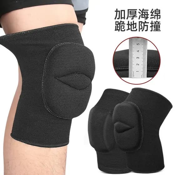 Joelheiras esportivas espessadas, esponja de EVA, joelheiras para pés, joelheiras, resistentes a choques, joelheiras esp
