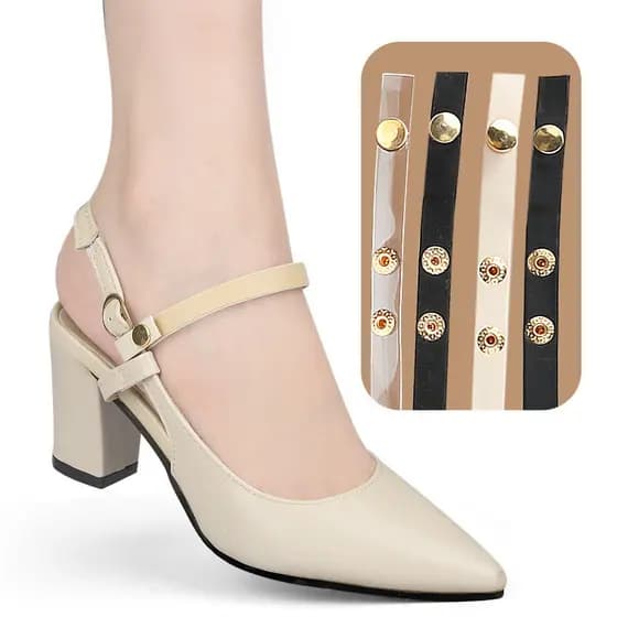Cadarços de encaixe para sapatos de dedo do pé, troca de sandálias, salto Anti-queda, instalação gratuita, encaixe ajust