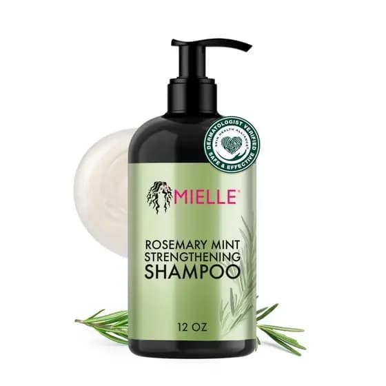 Shampoo Fortificante para Cabelo com Biotina e Alecrim da Mielle Organics - Shampoo Hidratante para Mulheres e Homens pa