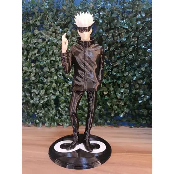 Satoru Gojo Jujutsu Kaisen Impressão 3d Action Figure Colecionável Anime