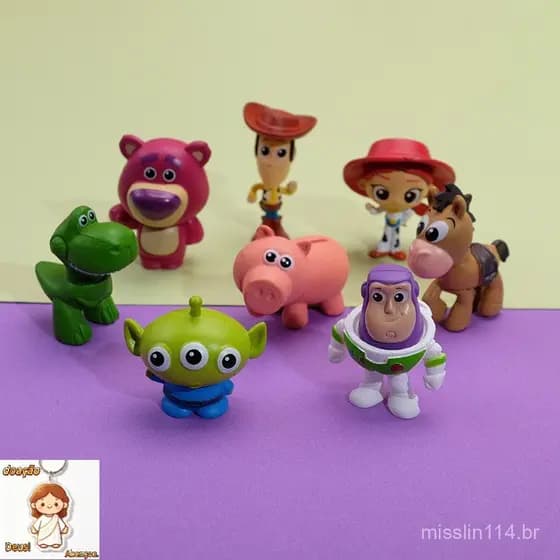 Toy Story Boneca Decoração DIY Anime Boneca Buzz Woody Decoração Modelo