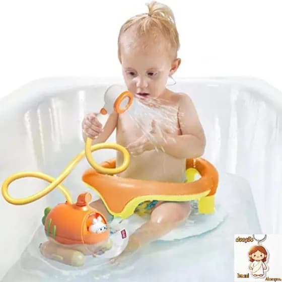 Chuveiro recarregável para banho de bebê - bomba de chuveiro portátil para acampamento para bebês