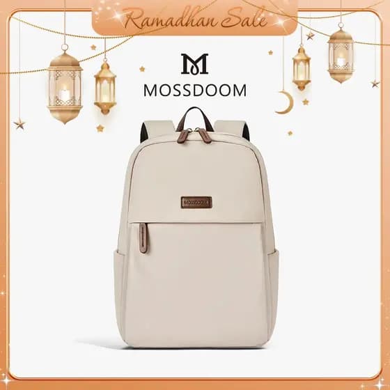 Bolsa Feminina MOSSDOOM, Mochila Goofy, Moda Casual, Mochila Impermeável com Zíper para Homens, Mochila Feminina 14 P