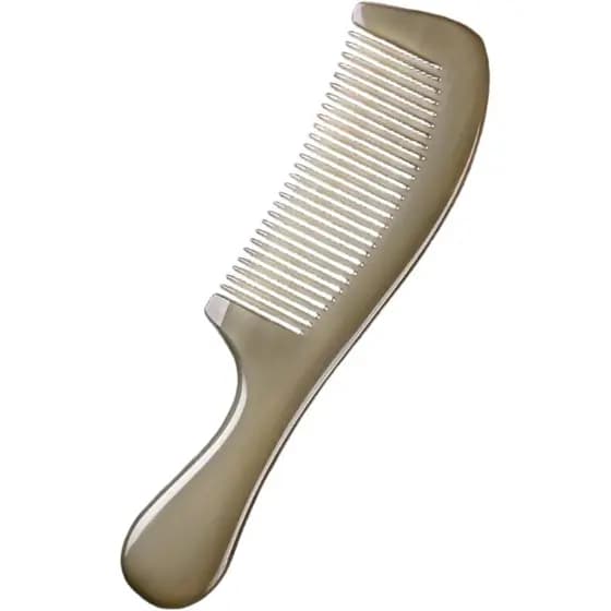 Conjunto de Ferramentas para Massagem Corporal - Pente de Chifre de Boi Natural 1559 para Mulheres e Homens, Uso Domésti