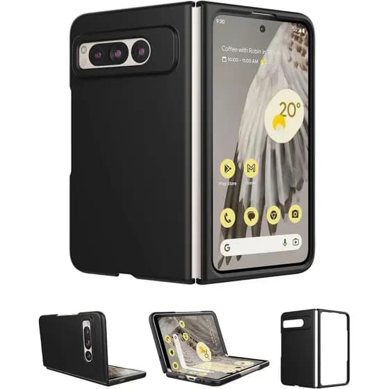 Capa Foluu para Google Pixel Fold 2023, Ultra Fina, Ajuste Perfeito, PC Fosco com Empunhadura Antiderrapante, Capa Prote