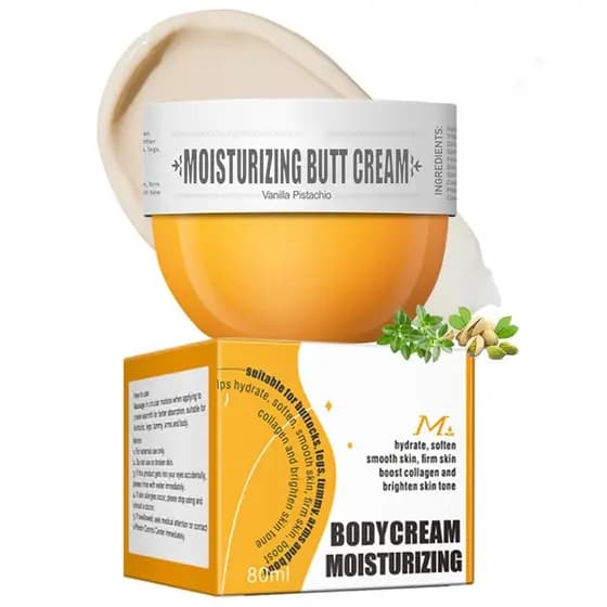Creme para Glúteos FYEBOO, Creme Firmador para Coxas e Glúteos, Hidratante para Reparação da Pele do Corpo - Rápida Abso