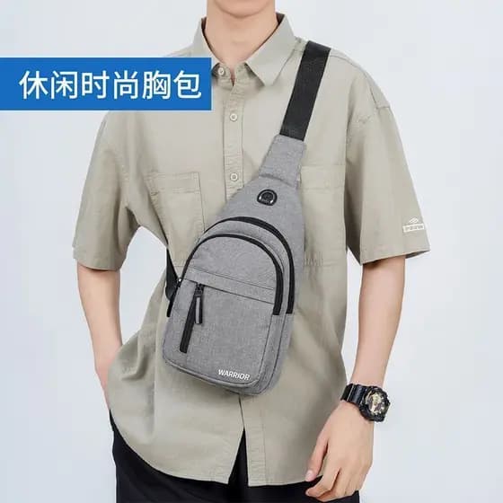 Bolsa esportiva masculina Rebound, diagonal, à prova de respingos, de grande capacidade, pequena e portátil, para ombro.