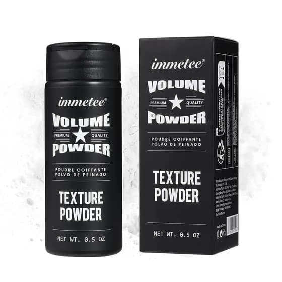 Pó Volumizador De Cabelo Immete-Estilo Texturizado Para Homens E Mulheres , Controle De Luz Com Acabamento Natural