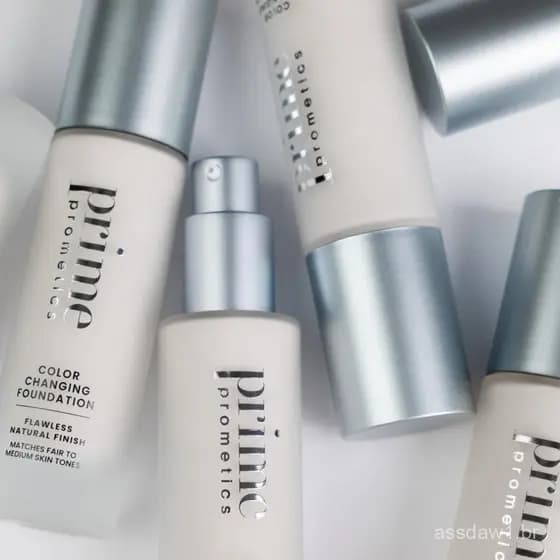 Base de Maquiagem que Muda de Cor Prime Prometics para Mulheres Maduras – Adapta-se Instantaneamente ao Tom da Sua Pele
