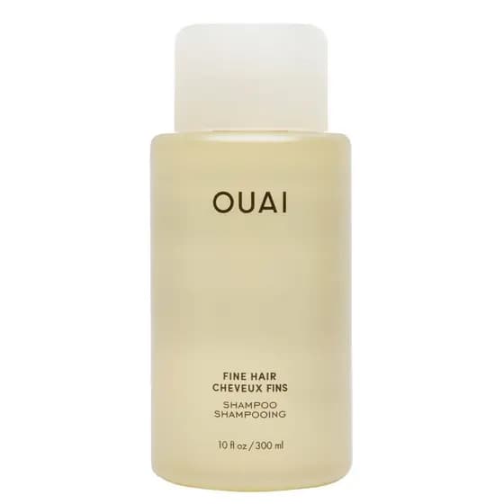 Shampoo OUAI para Cabelos Finos - Shampoo volumizador, adequado para cabelos finos e sem volume - Contém biotina, querat