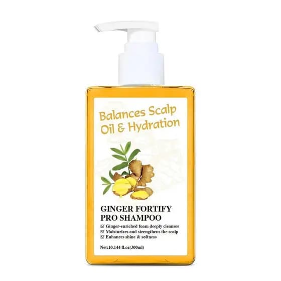 SoelegantGingerShampoo–Controle de Oleosidade e Antiqueda de Cabelo | Limpeza Profunda e Cuidado do Couro Cabeludo com E
