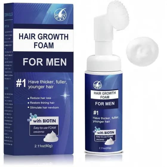 Spray de Sérum para Crescimento Capilar, Spray de Óleo para Crescimento Capilar, Sérum para Crescimento Capilar com Biot
