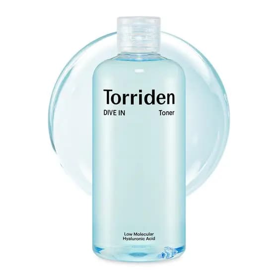 Torriden Dive in Toner 300ml (10,14 fl. oz) oz.) | Água Tonificante Facial Equilibradora de pH para Pele Seca | Ácid