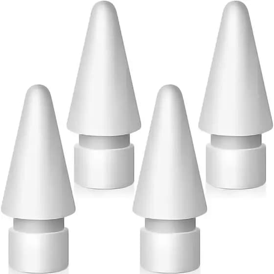 Dicas De Reposição SIXFU Para Apple Pencil Pontas De 2a Geração/1a , Acessórios De iPencil iPad Pro 2/1 Gen (4 Pacotes)