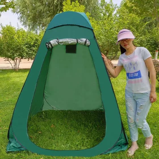Oversized vestir banho mudando roupas bloqueando barraca ao ar livre única pesca simples banheiro chuveiro galpão ao ar