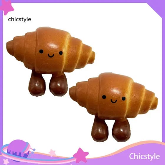 Bag Pendant Simulated Bread Keychain 2pcs Cute Shape Charm Set – Loaf for Bags Mobile Phones Durable Solid Texture for