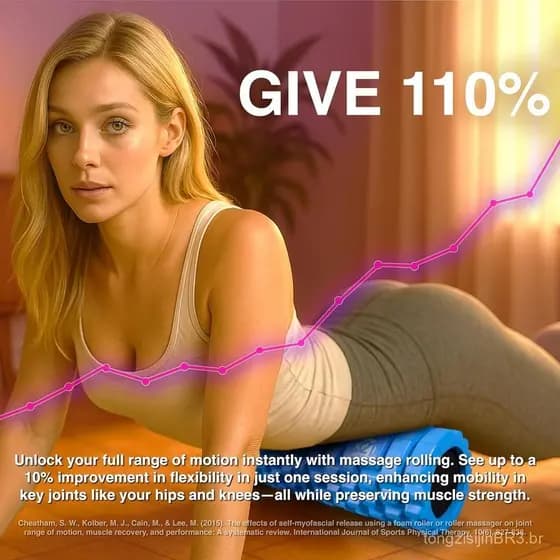 Rolo de Espuma Resistente 321 - Massageador de Tecidos Profundos de Densidade Média para Massagem Muscular e Liberação d
