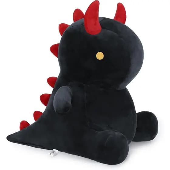 Ditucu Dinossauro Fofo de Pelúcia para Halloween, Brinquedos de Pelúcia Super Macios, Presentes de Aniversário para Cria