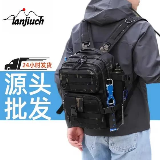 10D Kodora Mochila Isca Bolsa Pesca ao ar livre Bolsa Equipamento de pesca esportiva do exército Bolsa