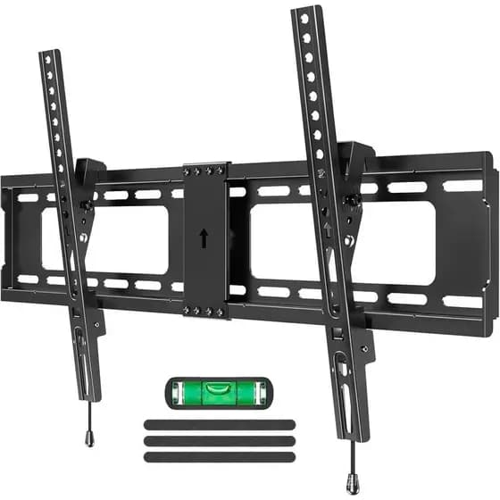 Suporte de Parede para TV MOUNTUP, Suporte Inclinável para TV, Compatível com a Maioria das TVs de Tela Plana/Curva de 3