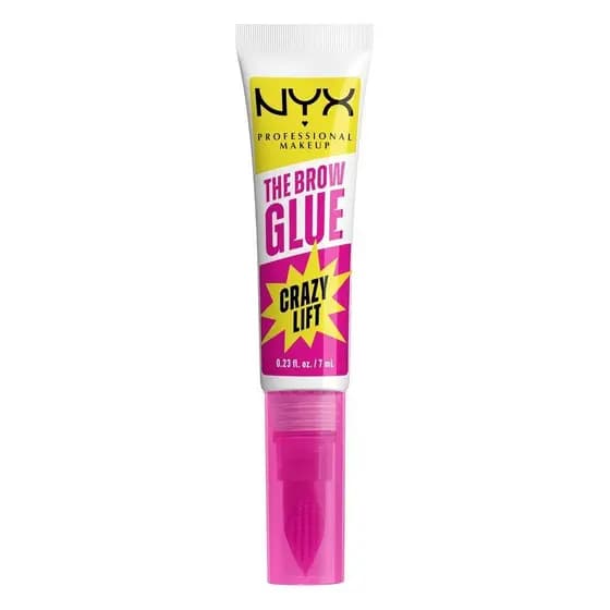 Gel Fixador de Sobrancelhas NYX Professional Makeup Brand Crazy Boost com Pente