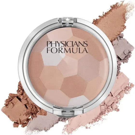 Physicians Formula Palette de Pó Fixador Multicolorido, Pó Compacto para Acabamento, Translúcido, Cobertura Natural, Tes