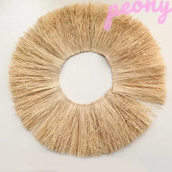 PEONY Lafite Grass Garland Natural Home Supply Ornamento De Casa De Família Guarnição De Franja De Juta