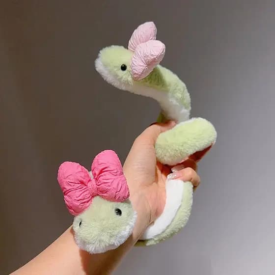 Cobra Pelúcia Boneca , Envoltório Em Torno Do Braço Macio Ano Da Brinquedo De , Bonito Animal