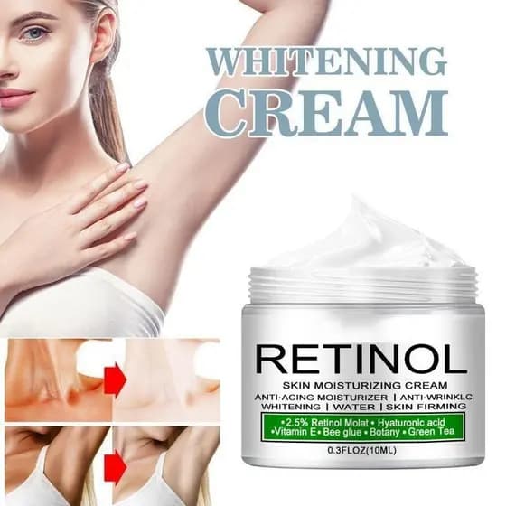 Creme Clareador/Branqueador Corporal/Axils/Pernas