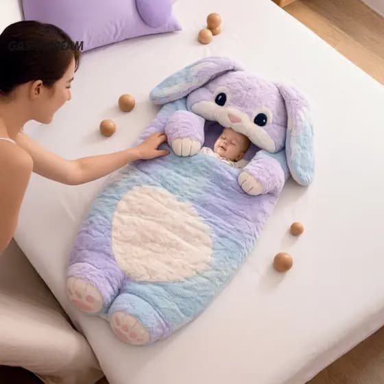 Saco De Dormir Com Movimento Não Restrito , Presentes De Aniversário Fofos Para Bebês , Tapete De Cochilo Portátil Crian