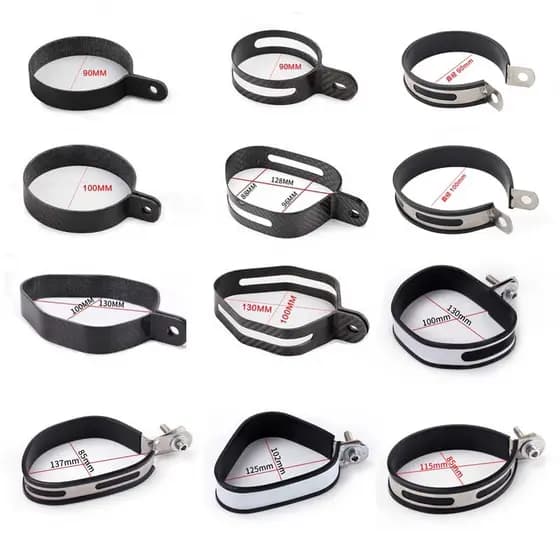 Grampos Para Silenciadores De Escape De Motocicletas Yoshimura R77 Akrapovic SC