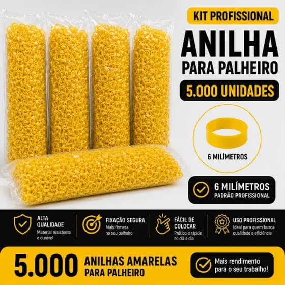 Anilha kit 5 mil anilha 6 milímetro preço de atacado