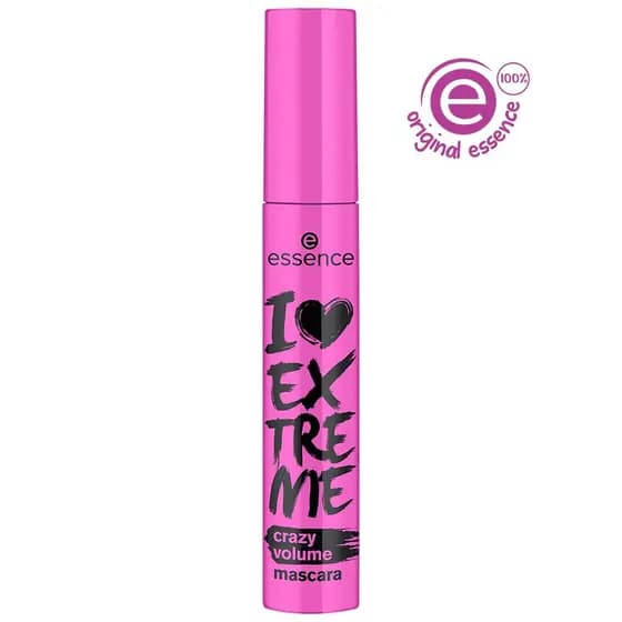 Máscara de cílios I Love Extreme Crazy Rosa Volume essence Longa Duração