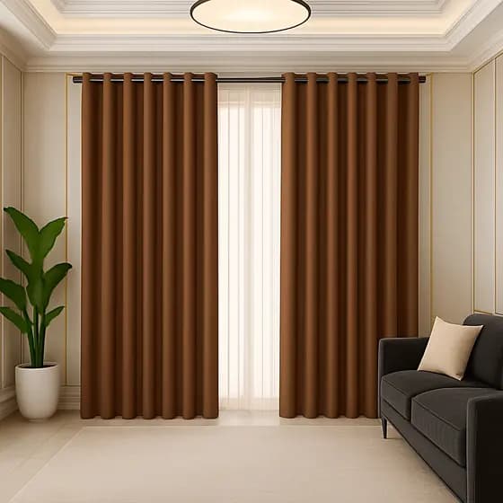 Cortina Delicada 2,00m X 1,70m Roma Ideal Quarto Sala Escritório Cozinha Envio Rápido