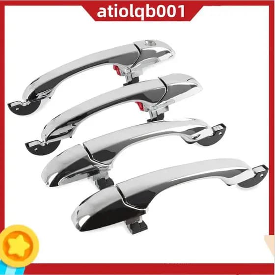 4 Unidades/Conjunto Maçaneta Externa Da Porta 5065801AE Ae 5065801AG Para De Cromada 300/05-10 4589009AH Ah