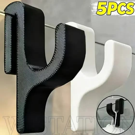 Porta-Toalhas De Chuveiro 3D-Cabide De Roupas Para Casa Rack De Robe-Suporte De Toalha De Vidro De Banheiro-Sem Broca Ga