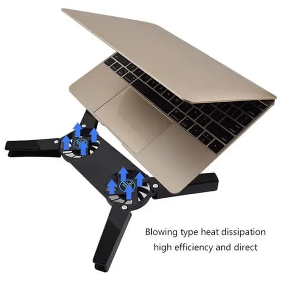 Suporte de refrigeração para notebook e eletrônicos, cooler usb