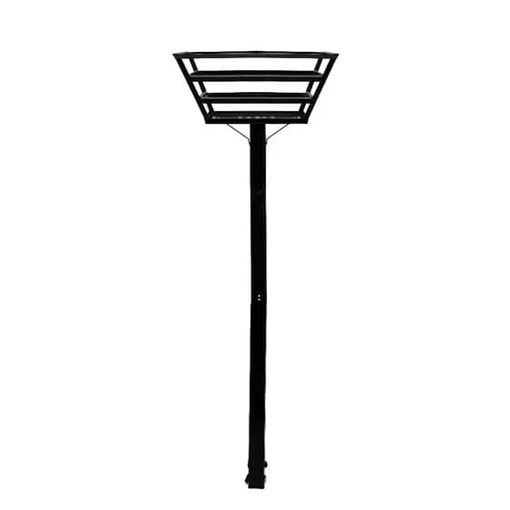 Lixeira De Calçada Rua Reforçada Aço