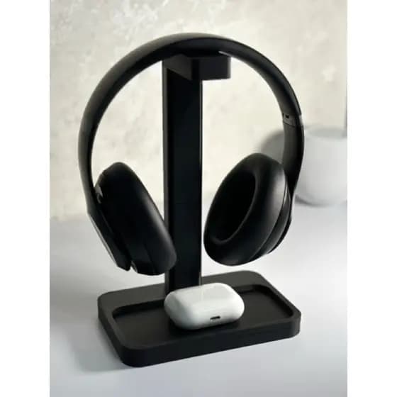 Suporte para Headset Gamer 3D com Design Minimalista em PLA