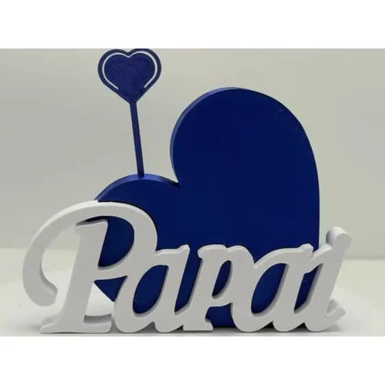 Enfeite Personalizado Dia dos Pais com Nome | Decoração