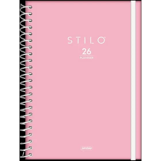 AGENDA PLANNER STILO MODELO 2026 CALENDÁRIO ATÉ 2027