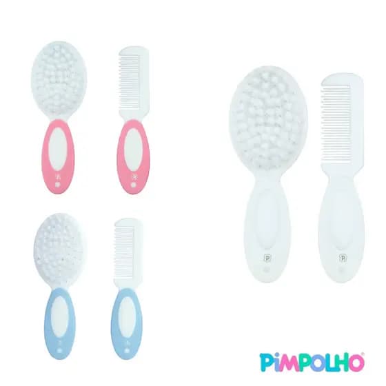 KIT ESCOVA E PENTE PARA BEBE