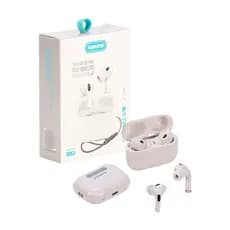 Fone de Ouvido TWS 350 Pro Bluetooth 5.3 Kimaster Qualidade Premium Sound 2 Sem Fio Estojo Recarregável Cor Branco