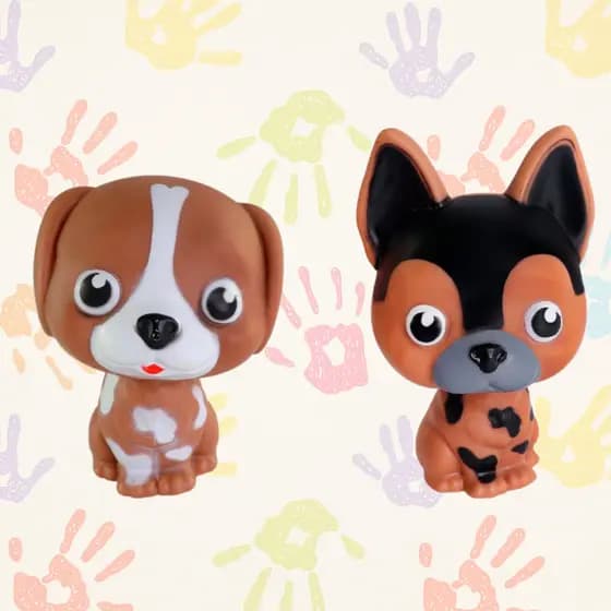 Cachorrinho Bob Pet na Caixa Infantil Crianças Divertido Entretenimento Distração Presente Decoração Portátil Leve